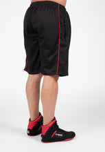 Load image into Gallery viewer, Wallace Mesh Shorts - Black/Red