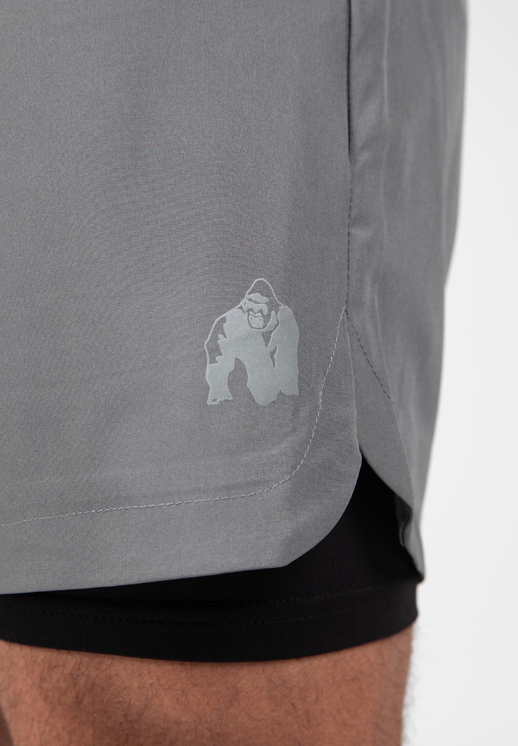 Cortez 2-in-1 Shorts - Anthracite