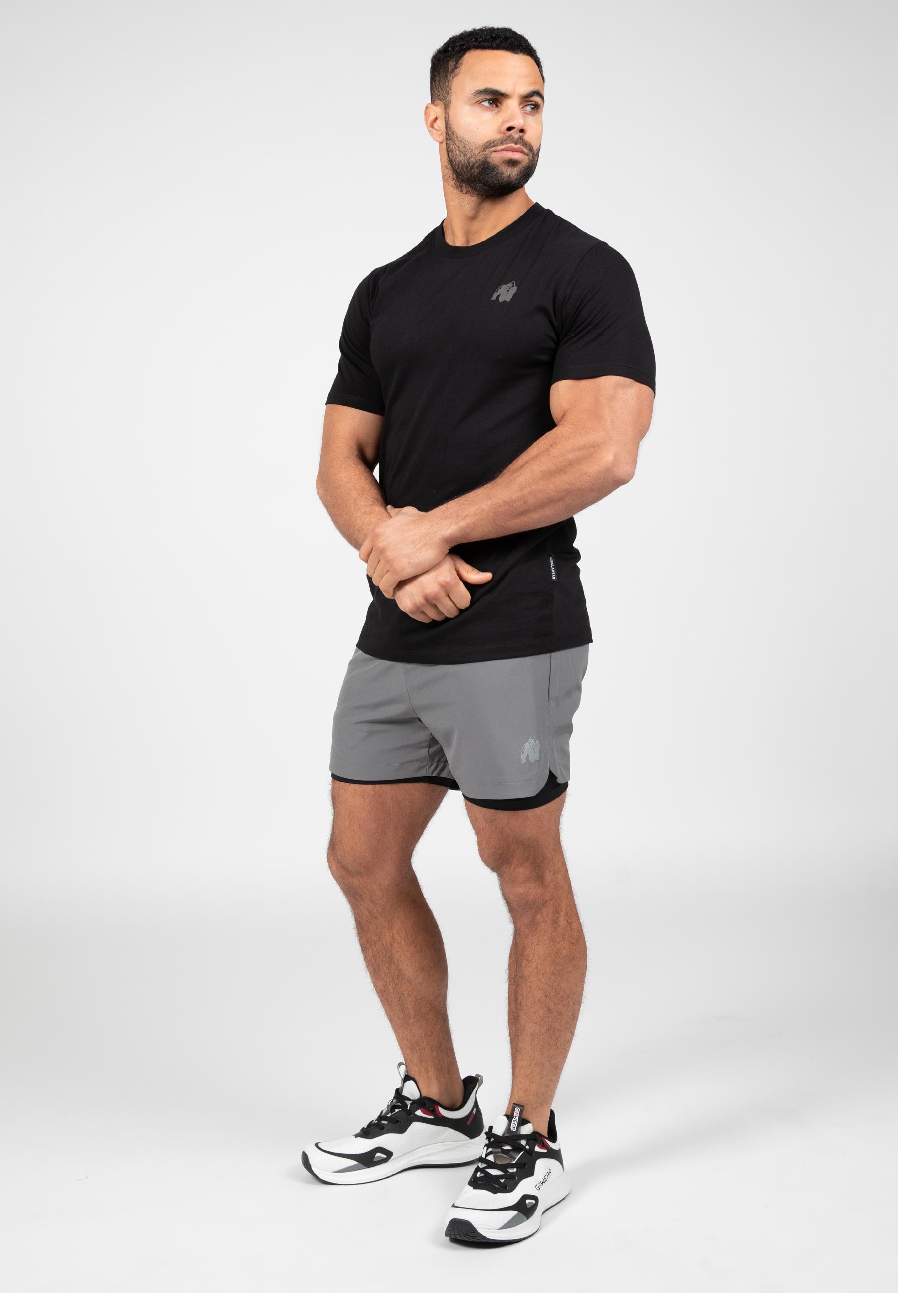 Cortez 2-in-1 Shorts - Anthracite