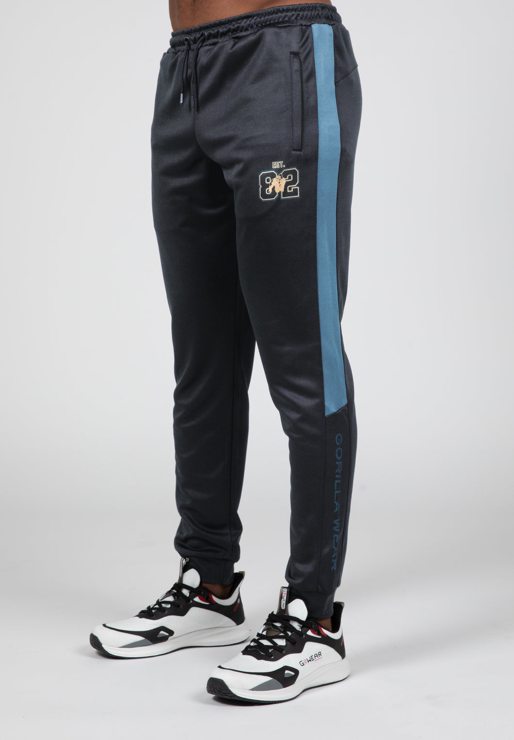 Devon Training Pants - Gray/Blue