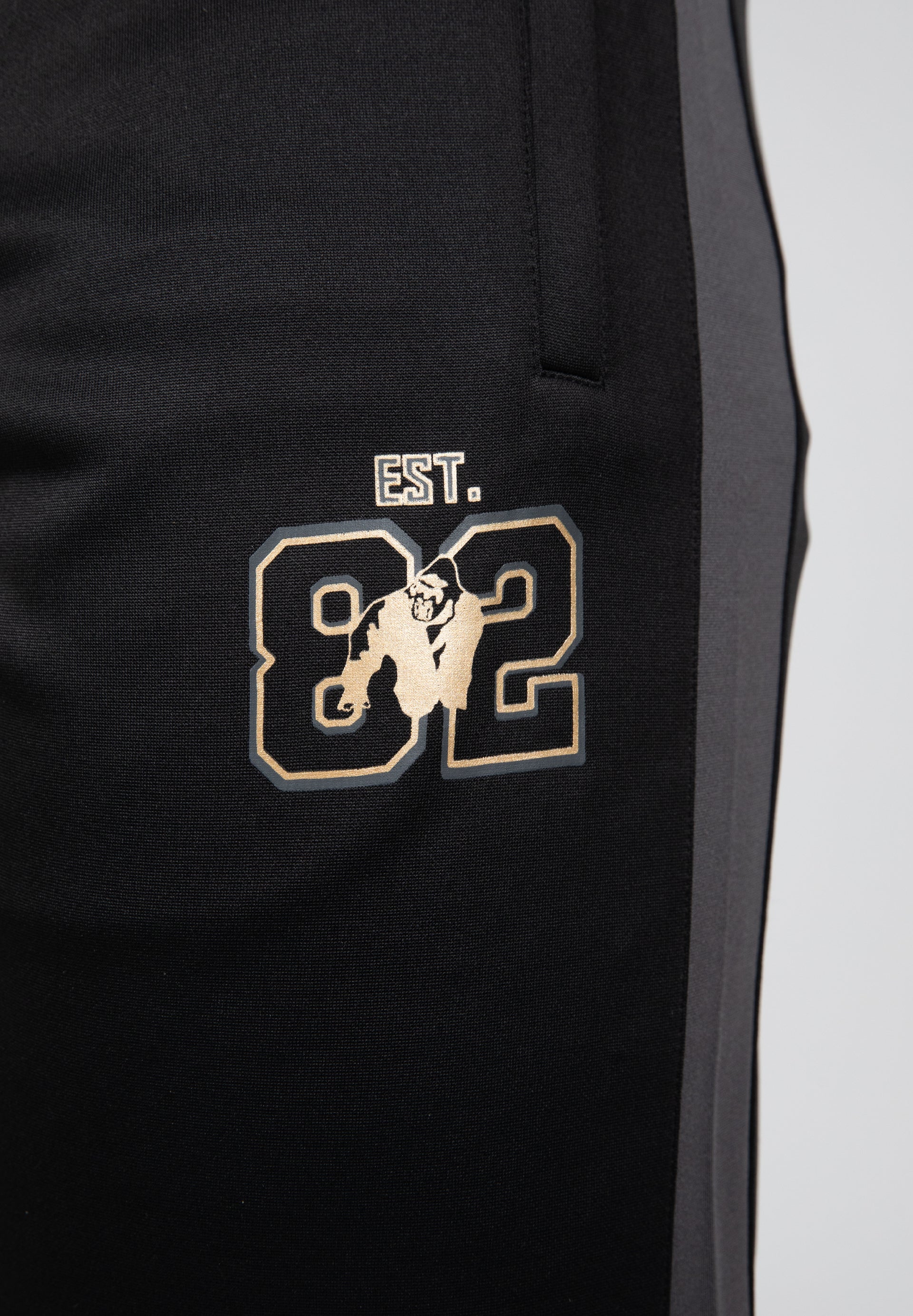 Devon Training Pants - Black/Gray