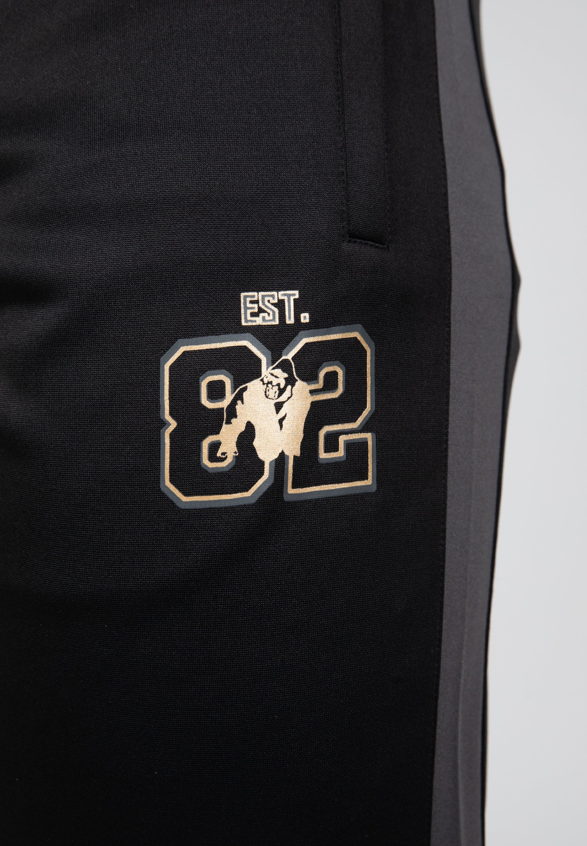 Devon Training Pants - Black/Gray