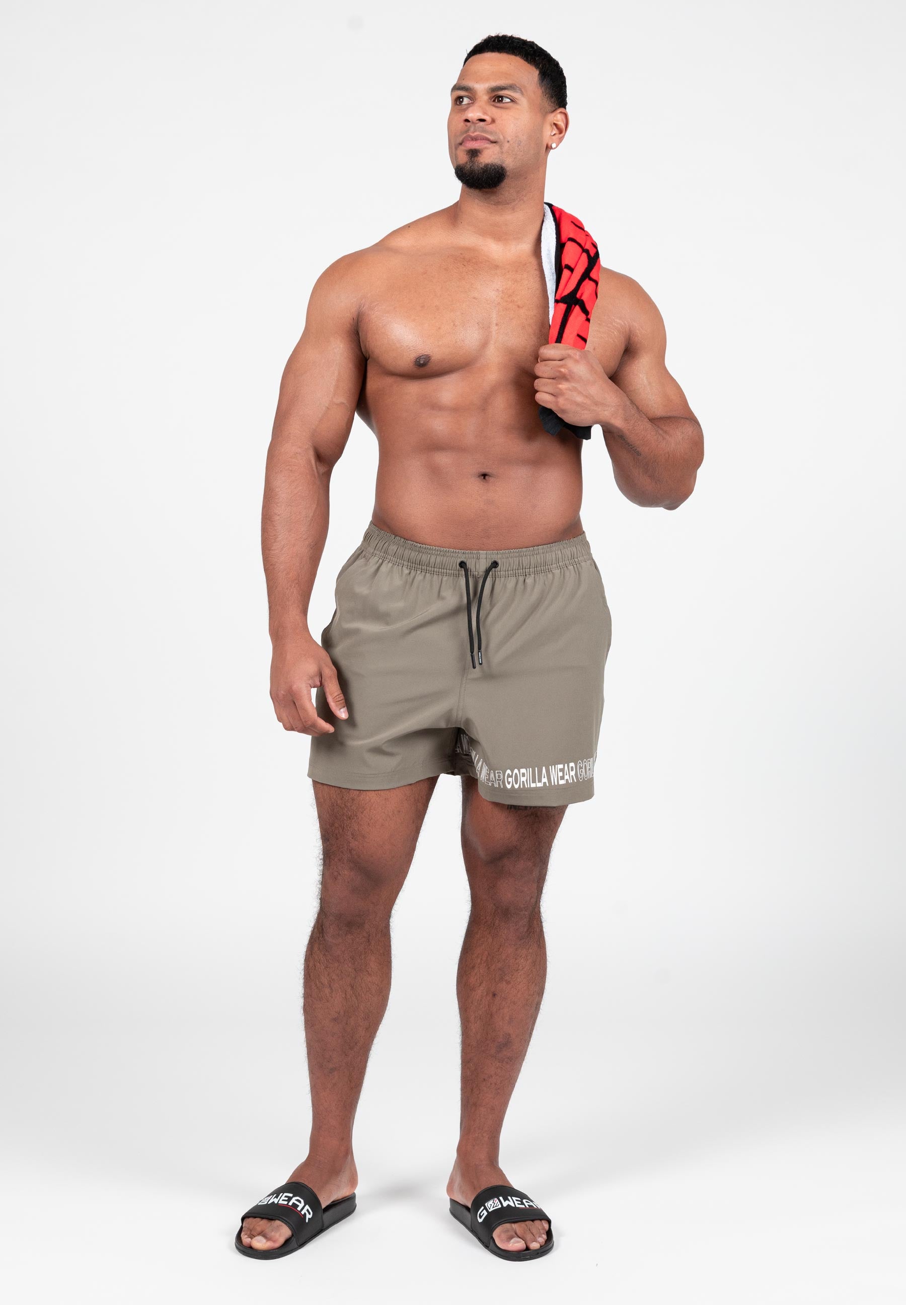 Otis Swim Shorts - Army Green