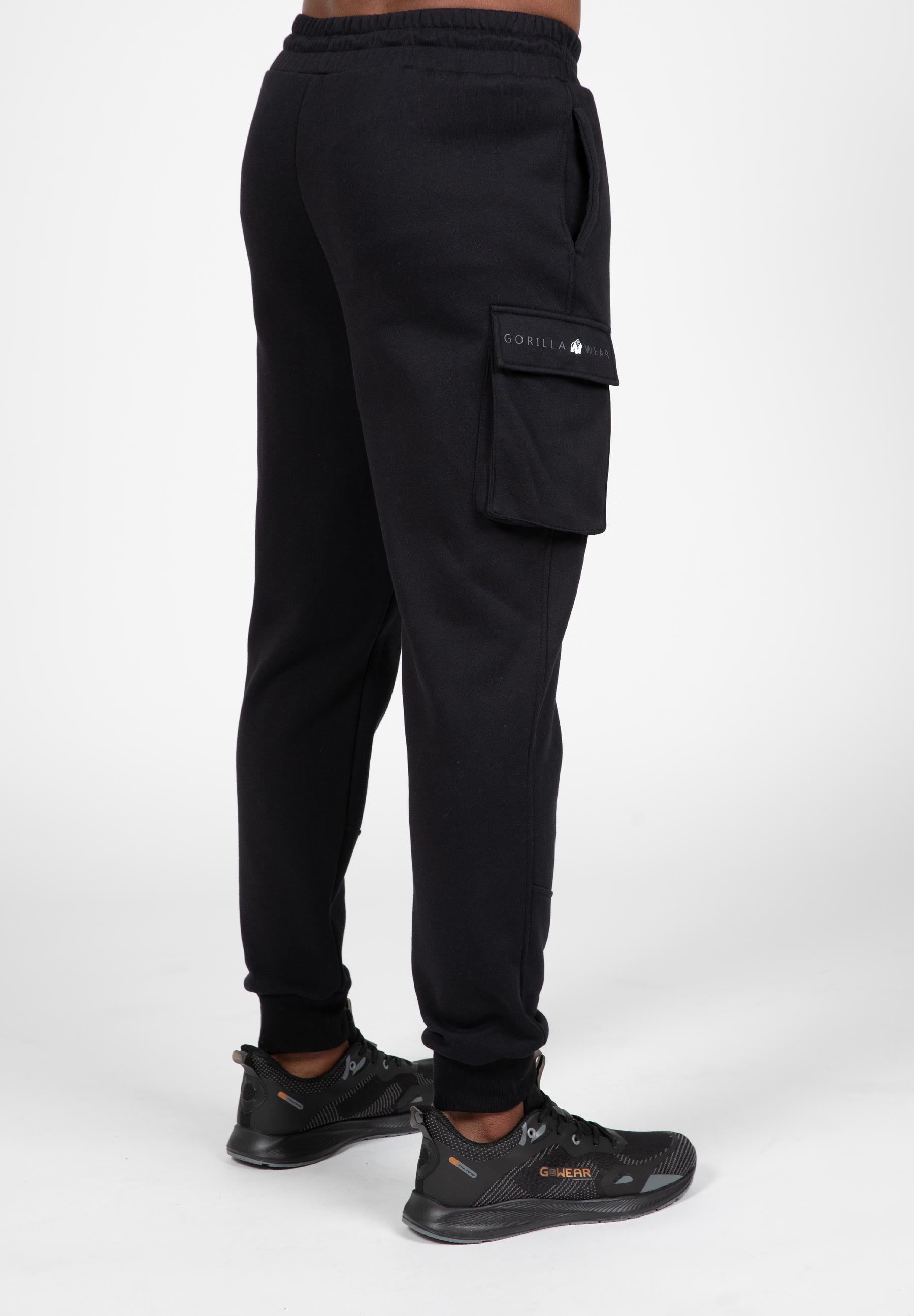 Hudson Cargo Sweatpants - Black