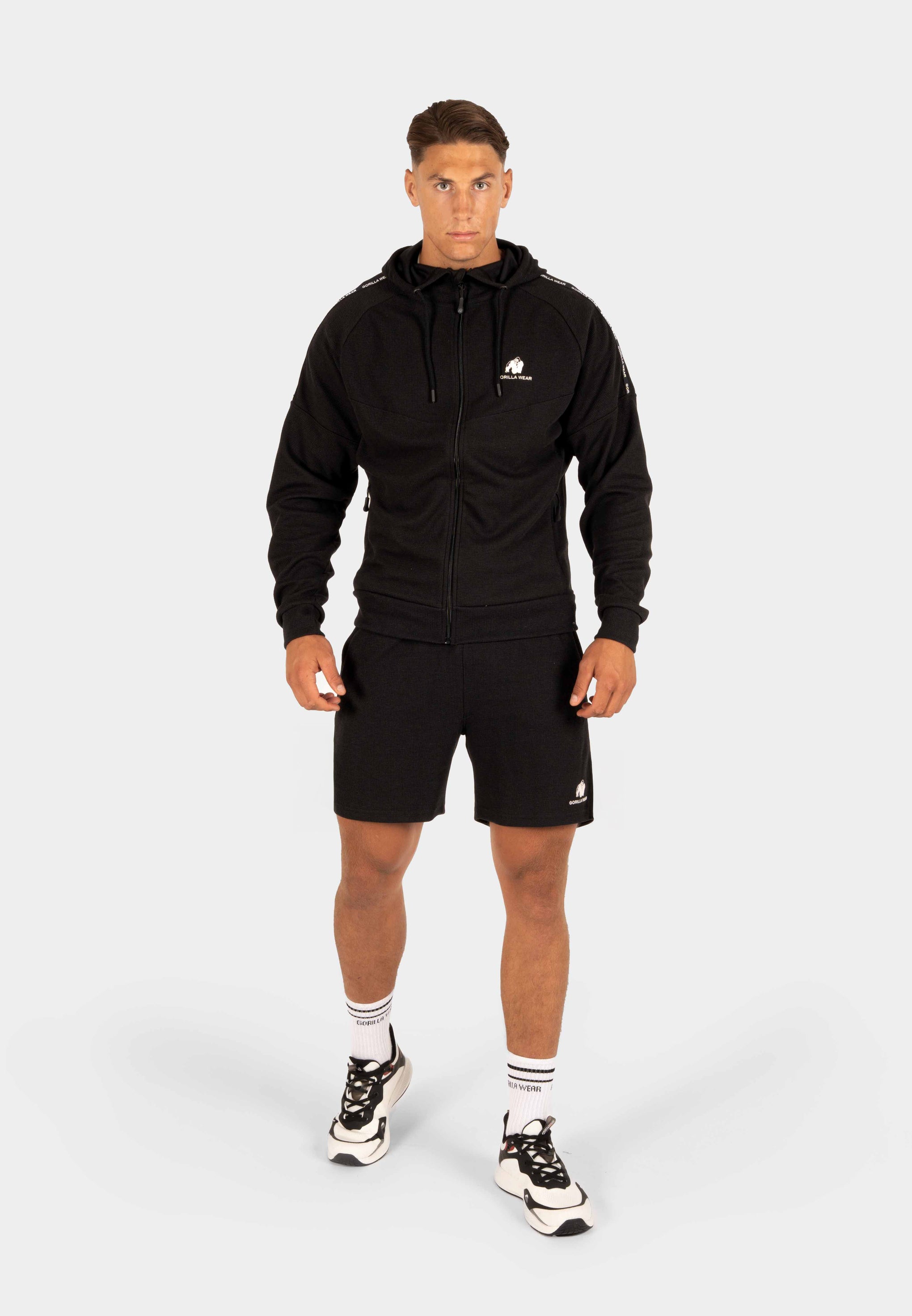 Harvey Track Shorts - Black