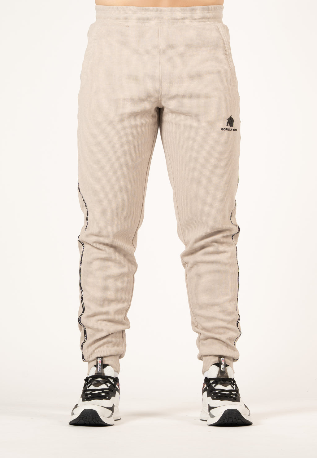 Pantalona të gjera Harvey - Bezhë