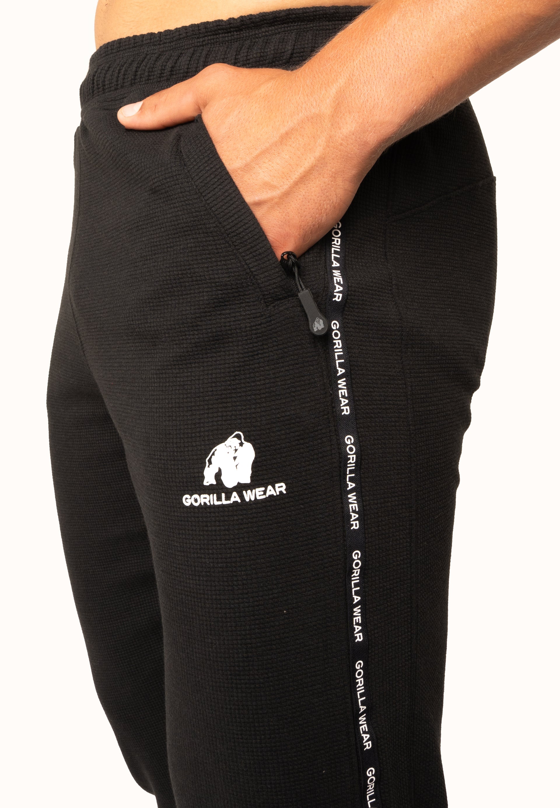 Harvey Track Pants - Black