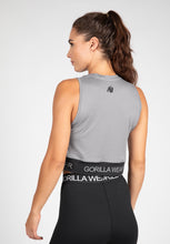 Load image into Gallery viewer, Colby Cropped Tank Top - Gray