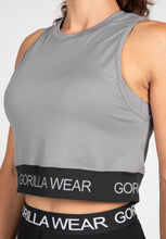 Load image into Gallery viewer, Colby Cropped Tank Top - Gray