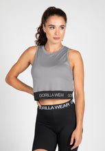 Load image into Gallery viewer, Colby Cropped Tank Top - Gray