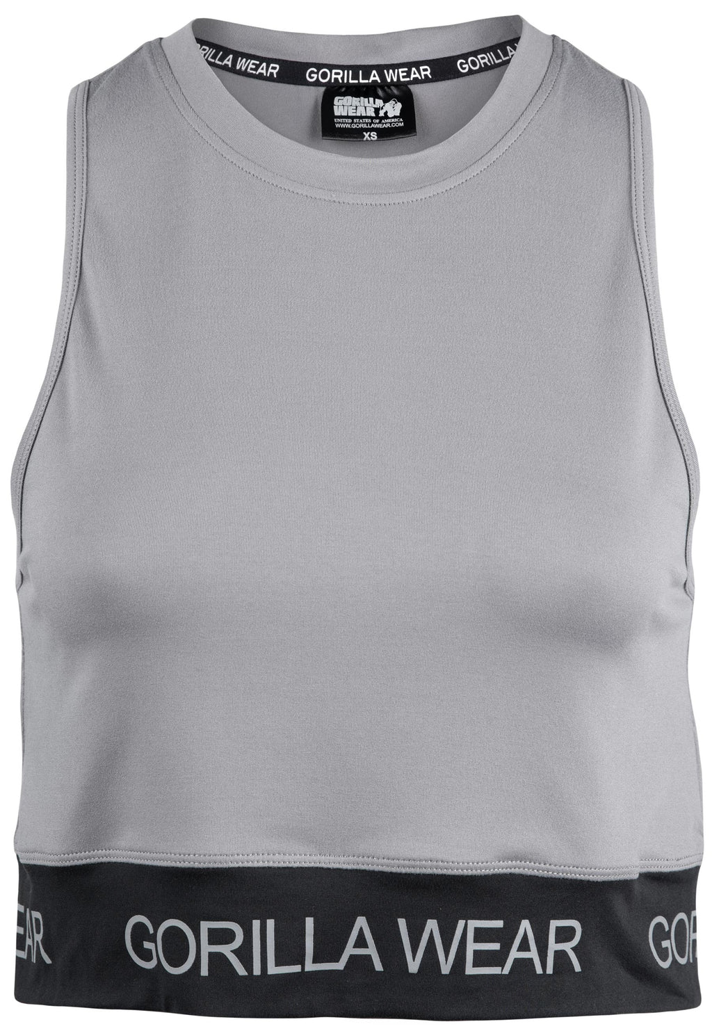 Top Tank i Shkurtër Colby - Gri