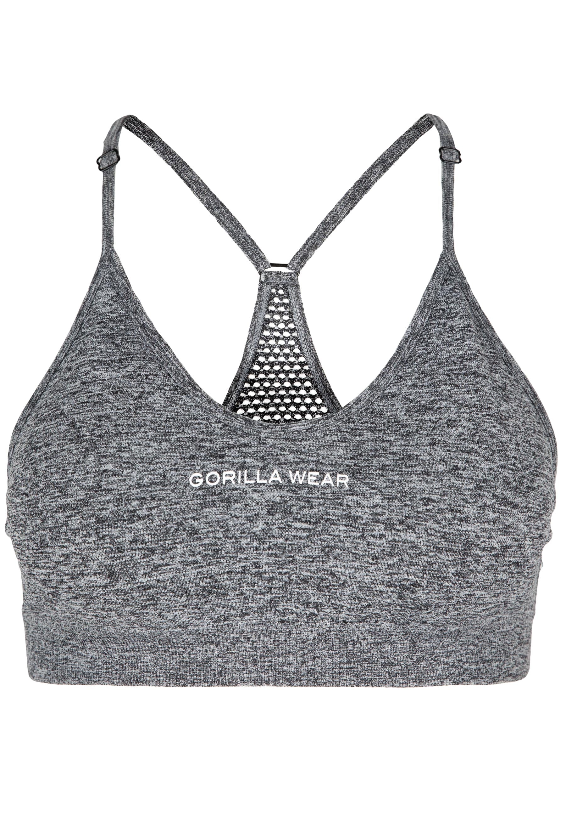 Quincy Seamless Sports Bra - Gray Melange