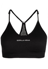 Load image into Gallery viewer, Quincy Seamless Sports Bra - Black