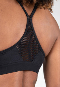 Quincy Seamless Sports Bra - Black