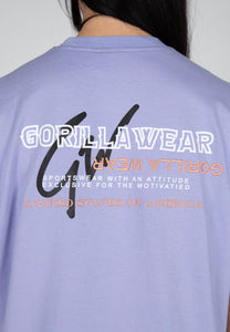 Medina Oversized T-Shirt - Lilac