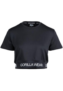 Colby Cropped T-Shirt - Black