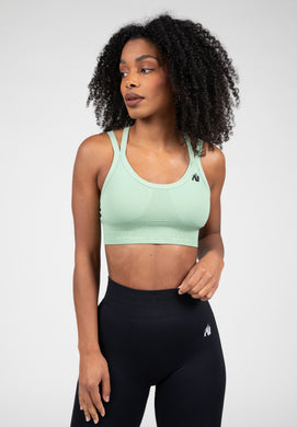 Whitney Seamless Sports Bra - Green