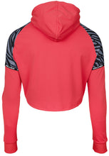 Load image into Gallery viewer, Zion Cropped Hoodie - Red