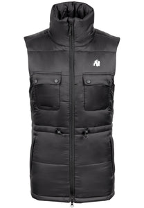 Lucia Puffer Vest - Black