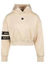 Load image into Gallery viewer, Tracey Cropped Hoodie - Beige