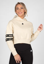 Load image into Gallery viewer, Tracey Cropped Hoodie - Beige