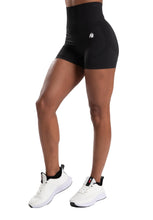 Load image into Gallery viewer, Olivia Seamless Shorts - Black