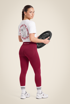 Florence Seamless Contour Leggings - Red