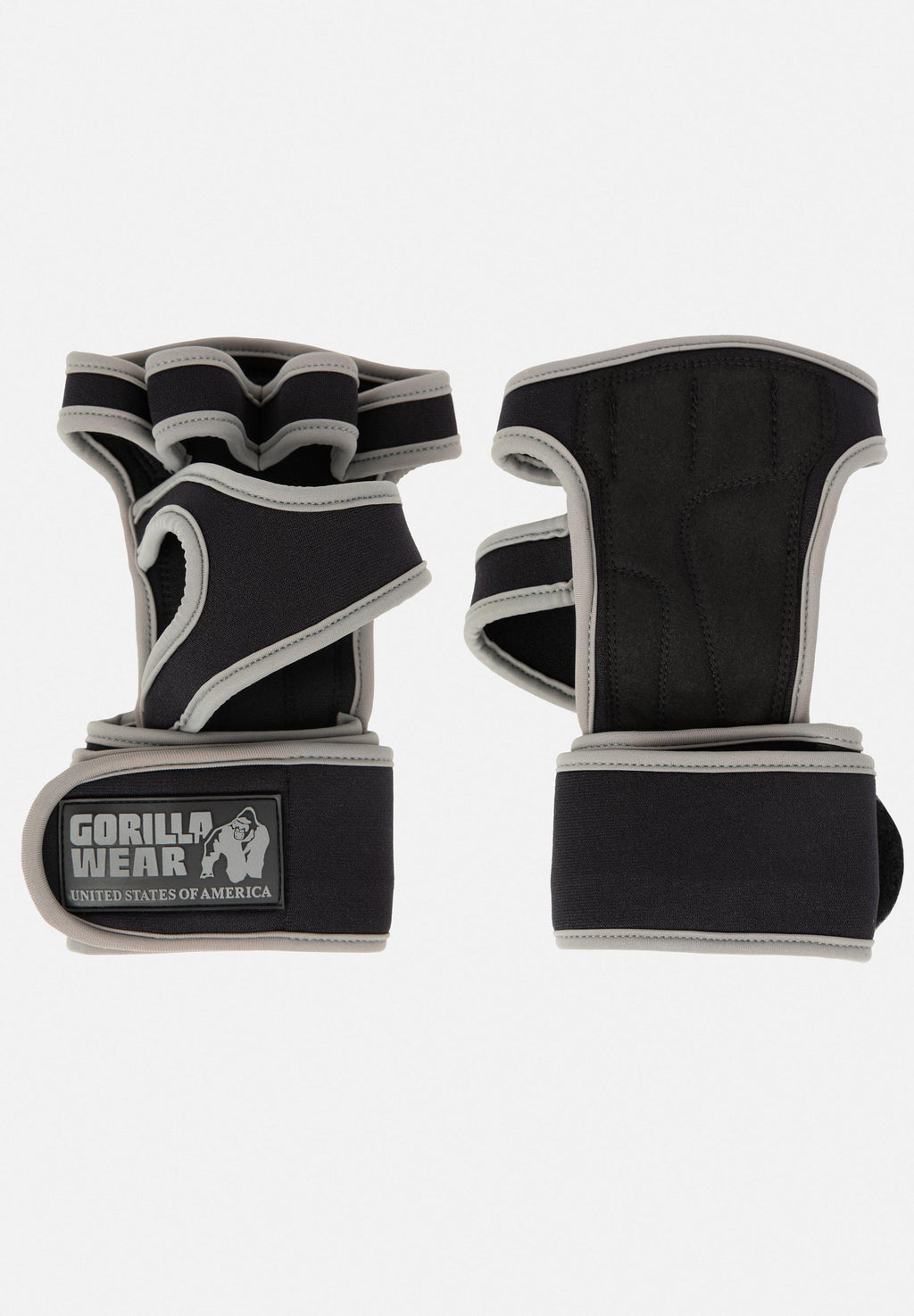 Yuma Weight Lifting Workout Gloves - Black/Gray