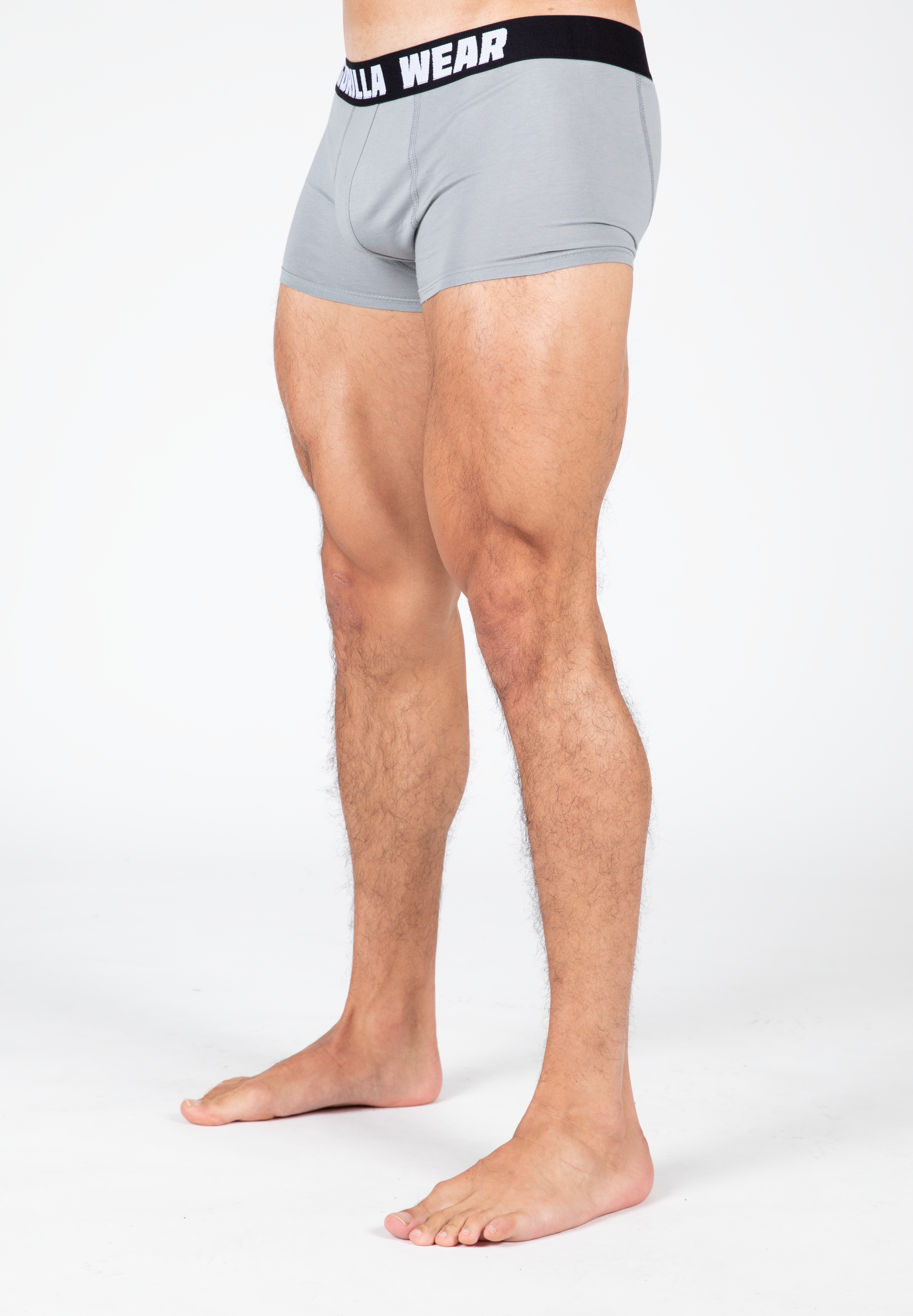 Gorilla Wear Boxershorts 3-Pack - Gri/Blu Marine/E Kuqe