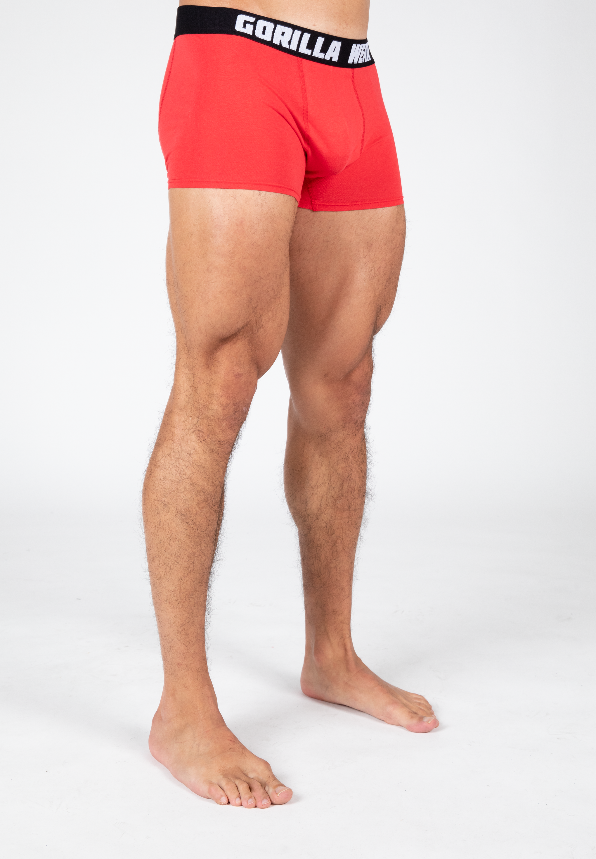 Gorilla Wear Boxershorts 3-Pack - Gray/Navy/Red