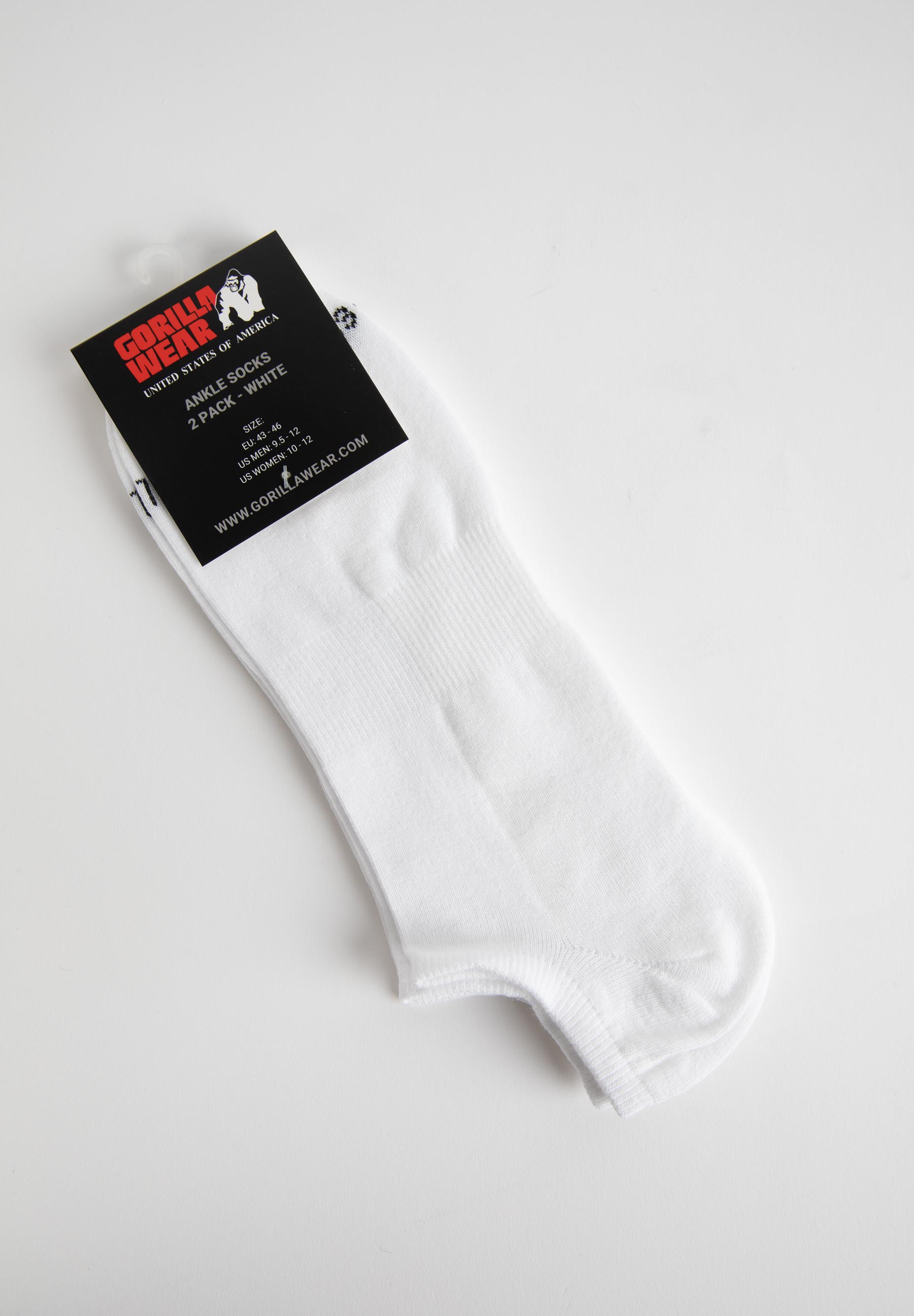 Ankle Socks 2-Pack - White