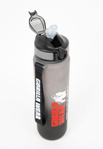 Gradient Water Bottle 1000ML - Black/Gray