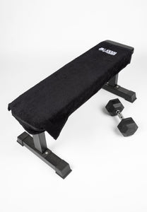 Zip Pocket Gym Towel - Black