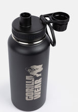 Load image into Gallery viewer, Insulated Stainless Steel Water Bottle 1000ML - Black