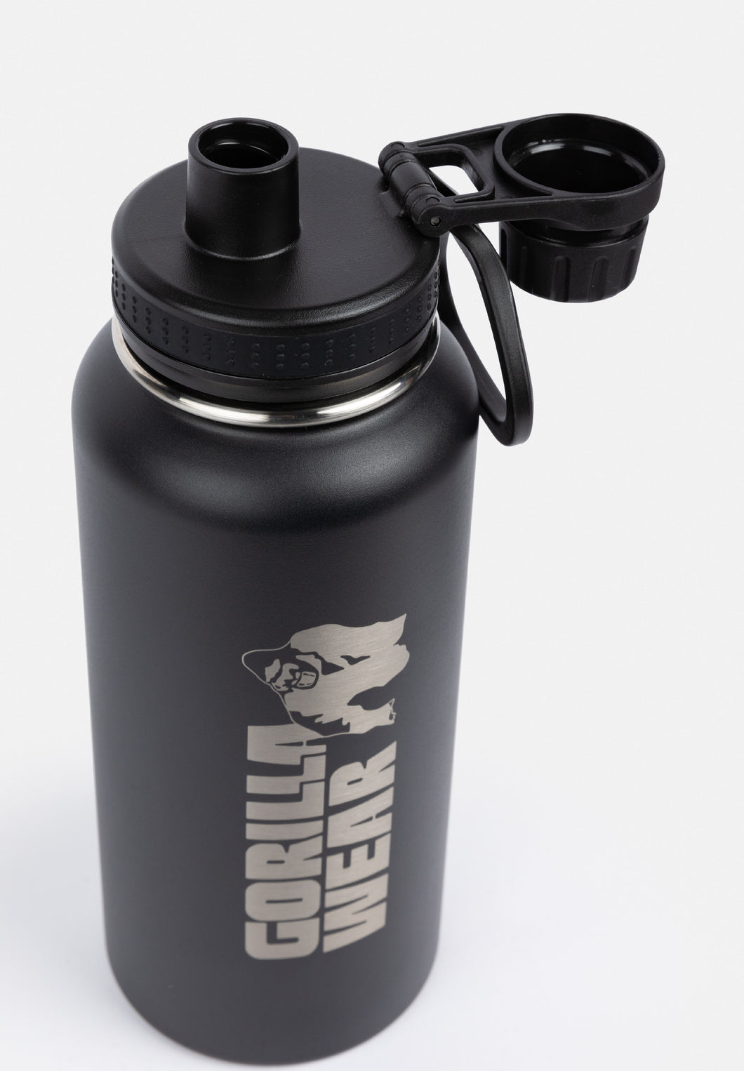Insulated Stainless Steel Water Bottle 1000ML - Black