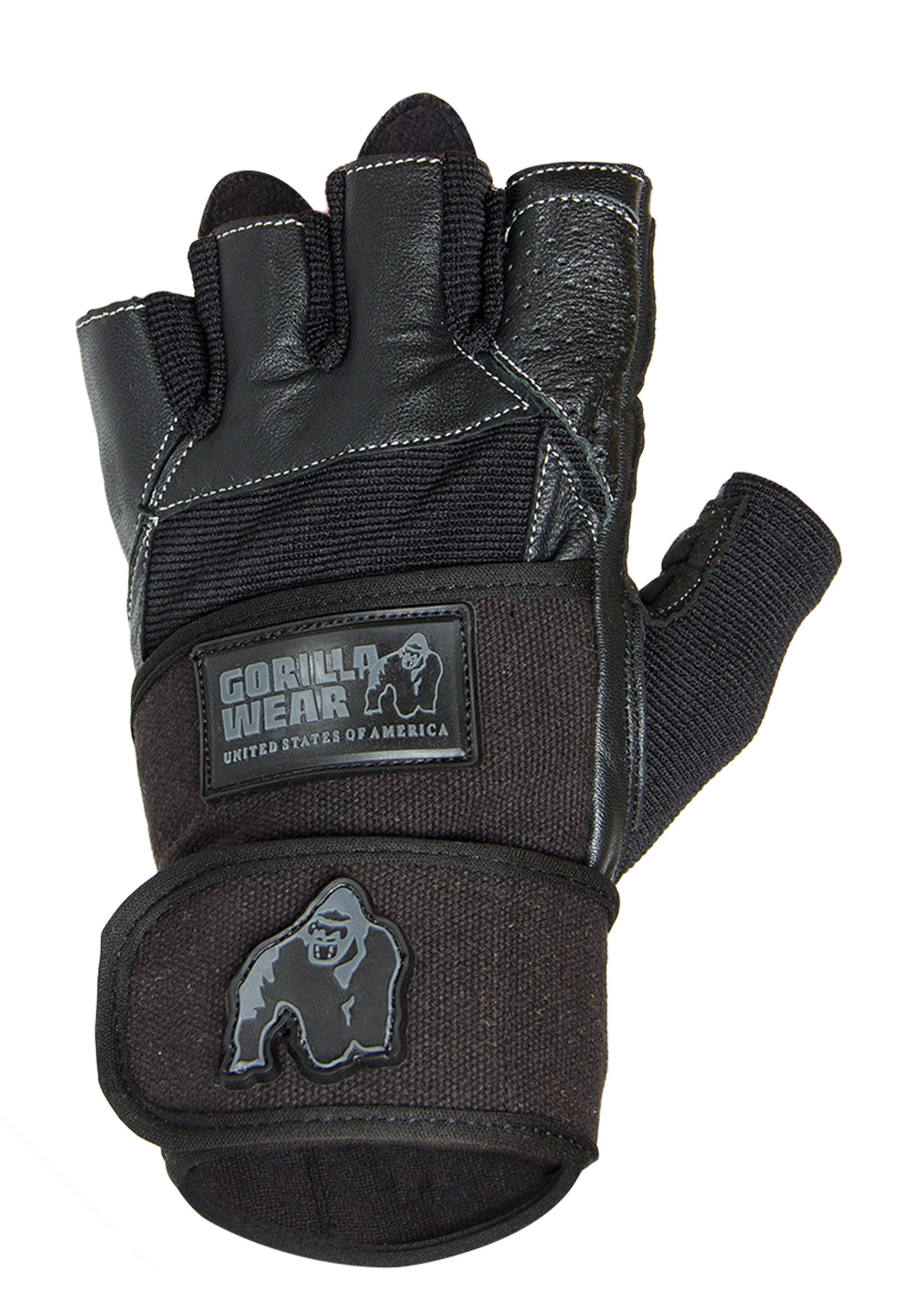 Dallas Wrist Wrap Gloves - Black