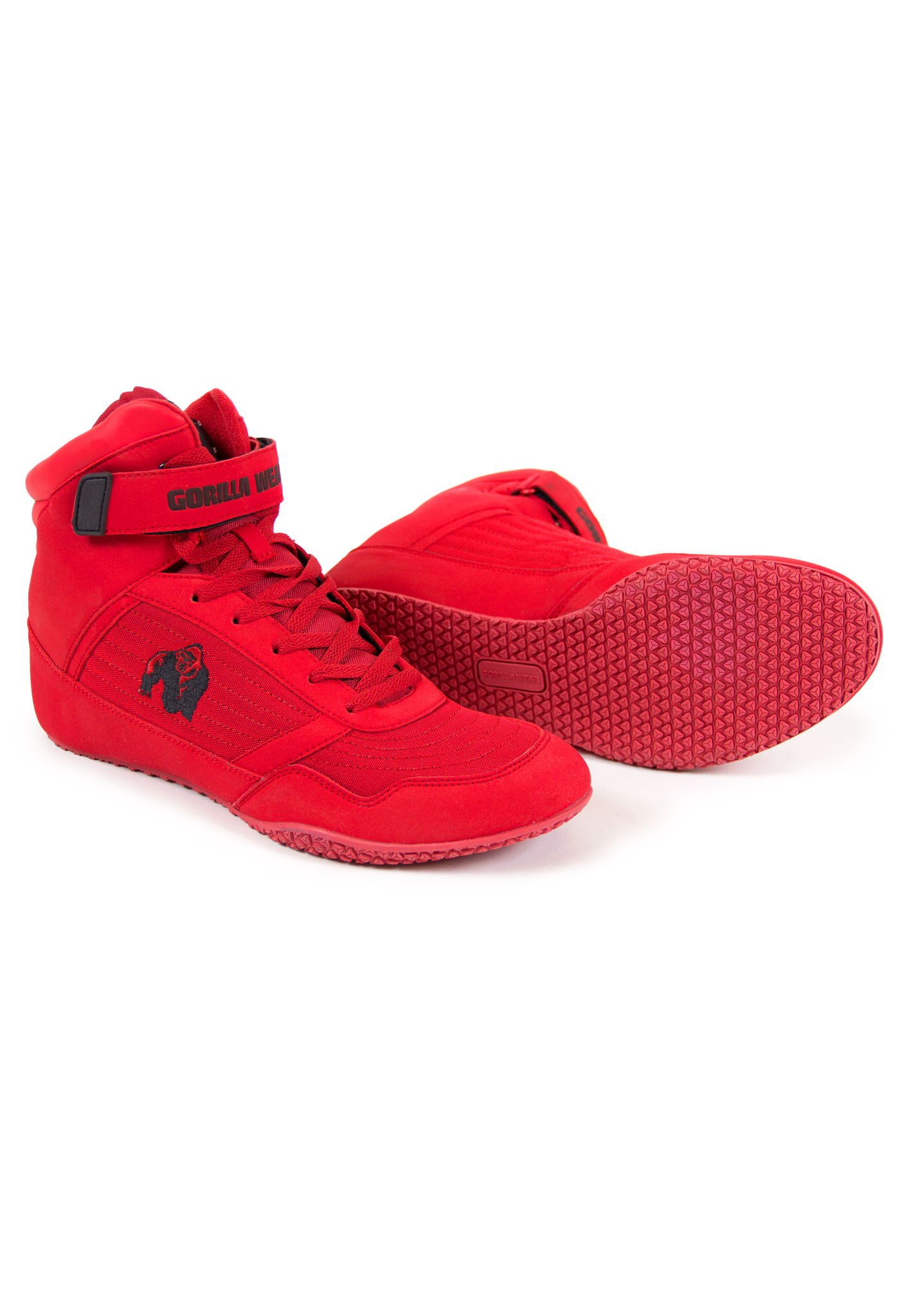 Gorilla Wear High Tops Red
