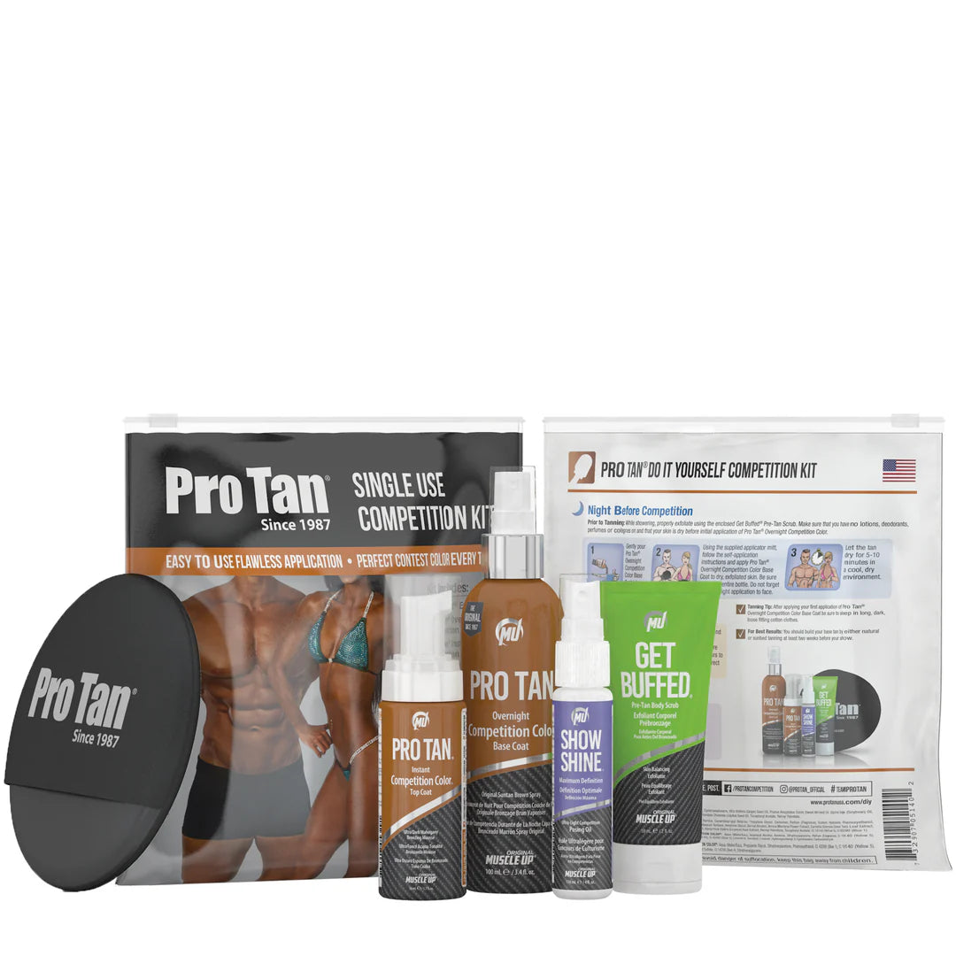 Pro Tan® Ngjyrë për Gara Bodybuilding – Mini Set