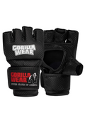 Manton MMA Gloves (With Thumb) - Black/White