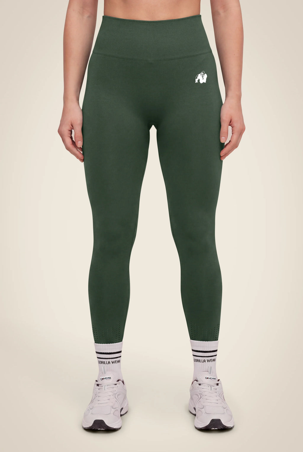 Neiro Seamless Leggings - Army Green