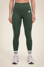 Neiro Seamless Leggings - Army Green