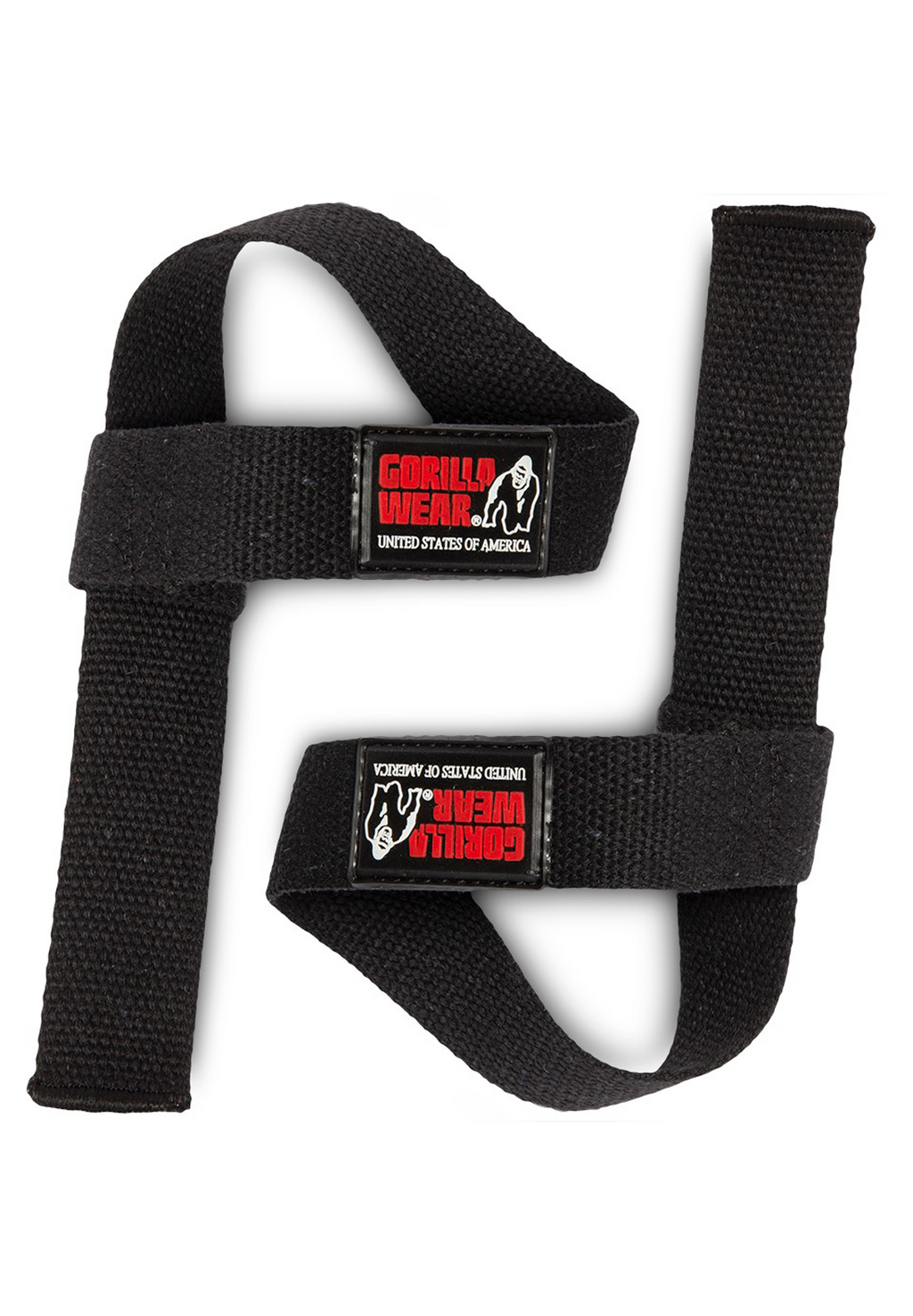 Non-Padded Lifting Straps - Black
