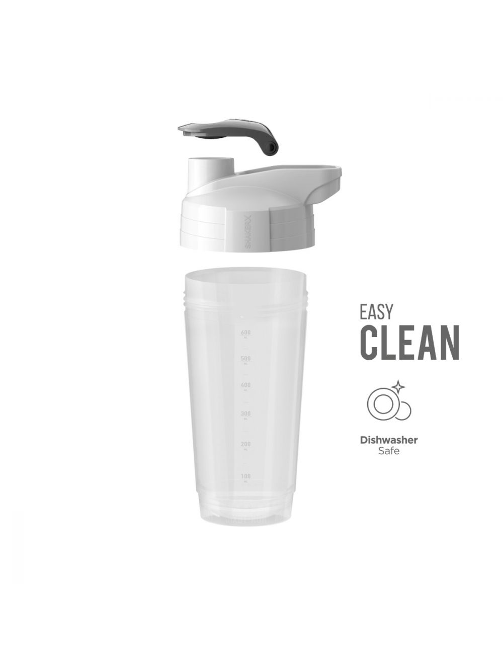 Shaker X Cup White  700ml