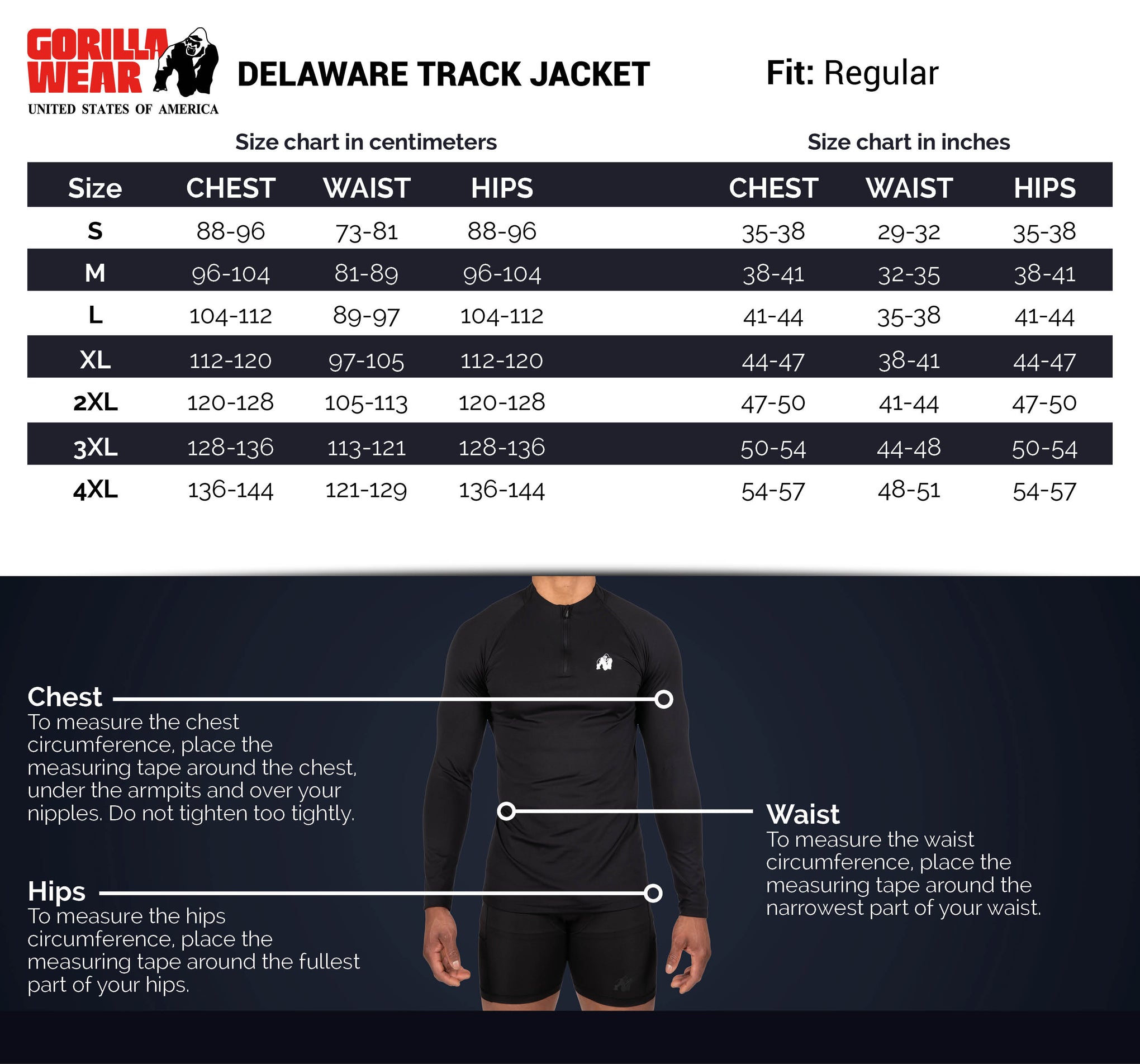 Delaware Track Jakcet - Black
