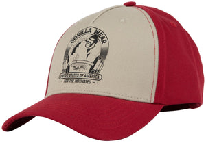 Buckley Cap - Red/Beige