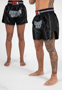 Piru Muay Thai Shorts - Black