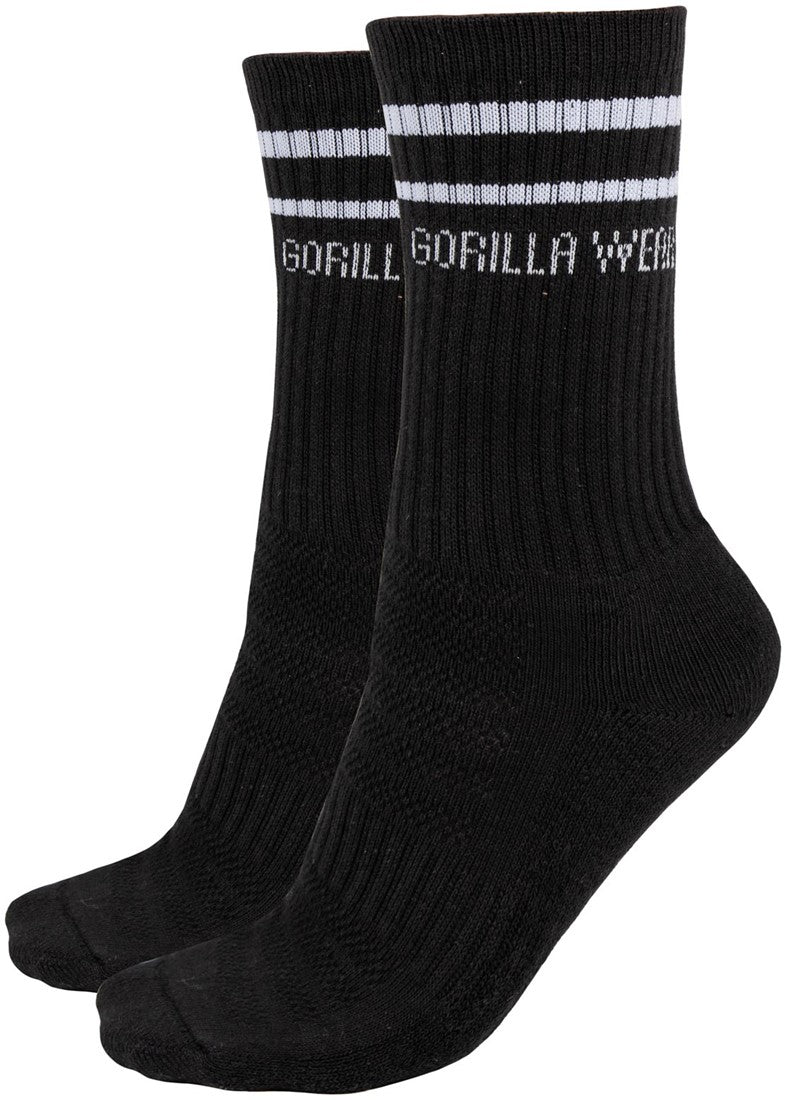 Crew Socks 2-Pack - Black