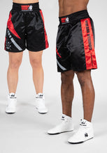 Load image into Gallery viewer, Hornell Boxing Shorts - Black/Red