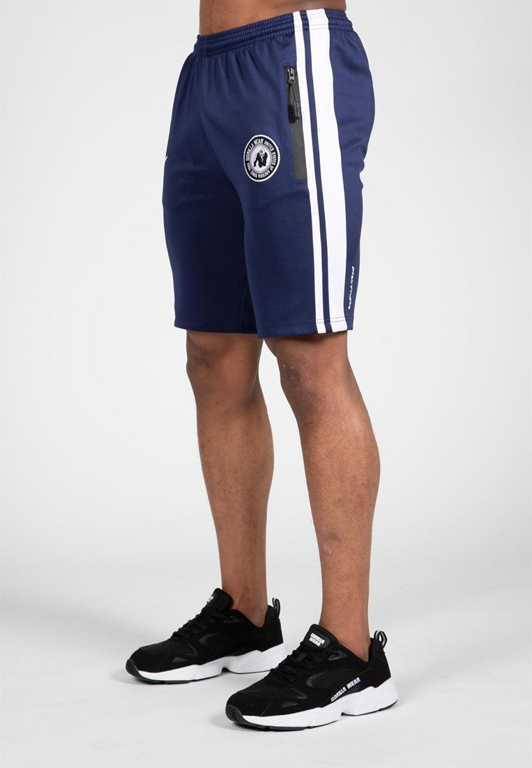 Stratford Track Shorts - Navy