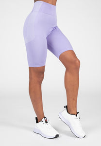 Selah Seamless Cycling Shorts - Lilac